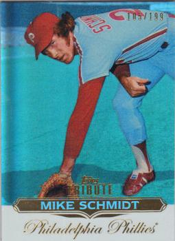 2011 Topps Tribute - Blue #75 Mike Schmidt Front