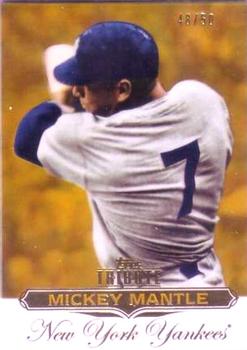 2011 Topps Tribute - Gold #30 Mickey Mantle Front