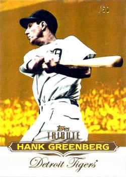 2011 Topps Tribute - Gold #33 Hank Greenberg Front