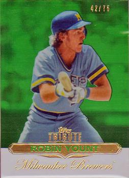2011 Topps Tribute - Green #26 Robin Yount Front