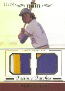 2011 Topps Tribute - Pastime Patches Dual #PP-RY Robin Yount Front