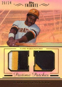2011 Topps Tribute - Pastime Patches Dual #PP-WS Willie Stargell Front