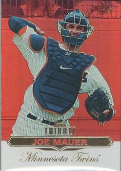 2011 Topps Tribute - Red #3 Joe Mauer Front
