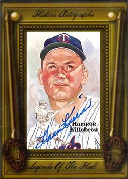 2011 Historic Autographs Legends of the Hall - Perez-Steele Hall of Fame Postcards #NNO Harmon Killebrew Front