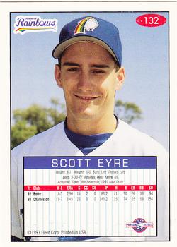 1993-94 Fleer Excel #132 Scott Eyre Back