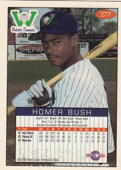 1993-94 Fleer Excel #277 Homer Bush Back