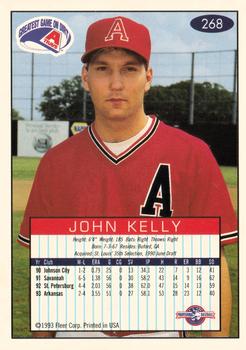 1993-94 Fleer Excel #268 John Kelly Back