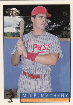1993-94 Fleer Excel #83 Mike Matheny Front