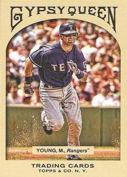 2011 Topps Gypsy Queen #151 Michael Young Front