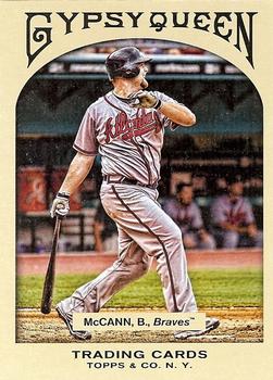 2011 Topps Gypsy Queen #302 Brian McCann Front