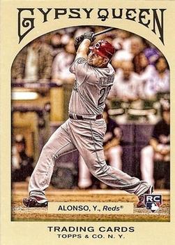 2011 Topps Gypsy Queen #314 Yonder Alonso Front