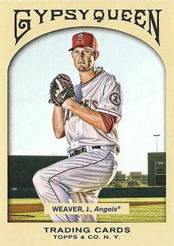 2011 Topps Gypsy Queen #315 Jered Weaver Front