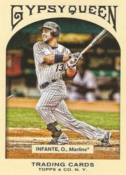 2011 Topps Gypsy Queen #339 Omar Infante Front