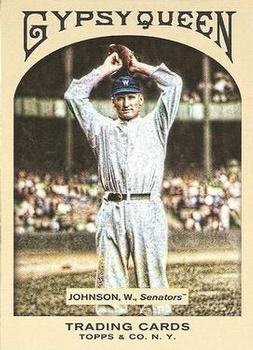 2011 Topps Gypsy Queen #38 Walter Johnson Front