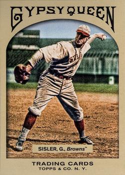 2011 Topps Gypsy Queen #40 George Sisler Front