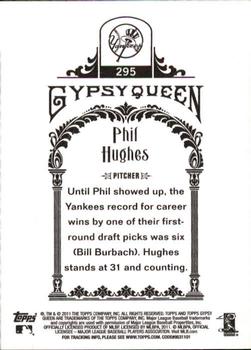2011 Topps Gypsy Queen #295 Phil Hughes Back