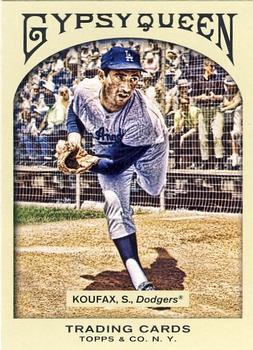 2011 Topps Gypsy Queen #66 Sandy Koufax Front