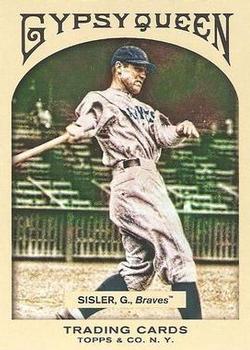 2011 Topps Gypsy Queen #95 George Sisler Front