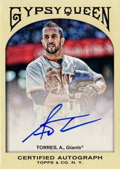 2011 Topps Gypsy Queen - Autographs #GQA-AT Andres Torres Front
