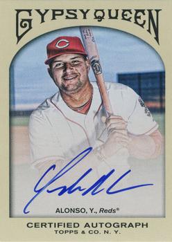 2011 Topps Gypsy Queen - Autographs #GQA-YA Yonder Alonso Front