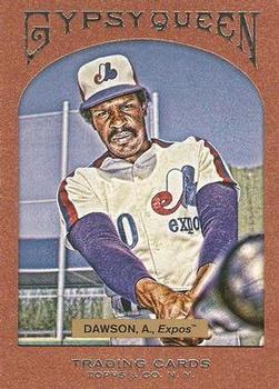 2011 Topps Gypsy Queen - Framed Paper #20 Andre Dawson Front
