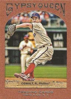 2011 Topps Gypsy Queen - Framed Paper #27 Roy Oswalt Front