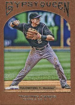 2011 Topps Gypsy Queen - Framed Paper #8 Troy Tulowitzki Front