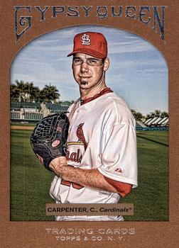 2011 Topps Gypsy Queen - Framed Paper #16 Chris Carpenter Front