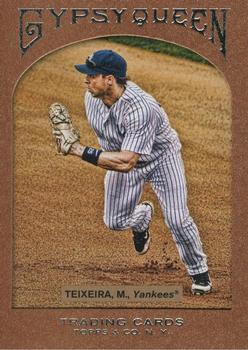2011 Topps Gypsy Queen - Framed Paper #17 Mark Teixeira Front