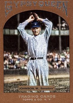 2011 Topps Gypsy Queen - Framed Paper #38 Walter Johnson Front