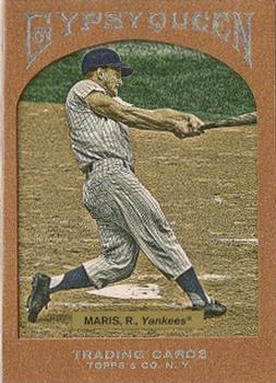 2011 Topps Gypsy Queen - Framed Paper #48 Roger Maris Front