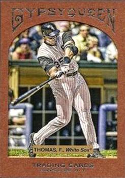 2011 Topps Gypsy Queen - Framed Paper #54 Frank Thomas Front