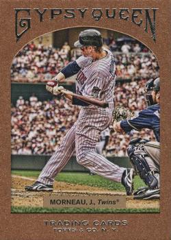 2011 Topps Gypsy Queen - Framed Paper #72 Justin Morneau Front