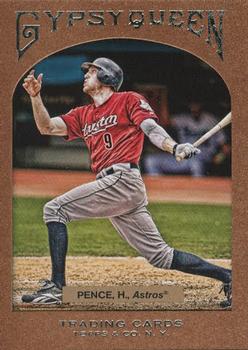 2011 Topps Gypsy Queen - Framed Paper #77 Hunter Pence Front
