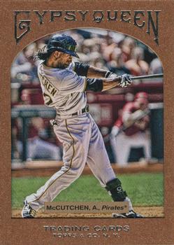 2011 Topps Gypsy Queen - Framed Paper #79 Andrew McCutchen Front