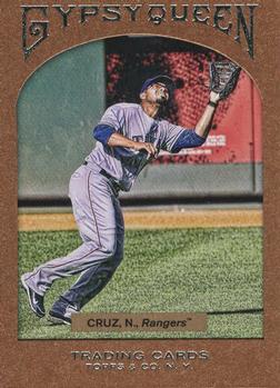 2011 Topps Gypsy Queen - Framed Paper #81 Nelson Cruz Front