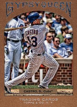 2011 Topps Gypsy Queen - Framed Paper #82 Starlin Castro Front