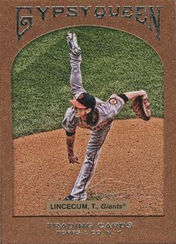 2011 Topps Gypsy Queen - Framed Paper #84 Tim Lincecum Front