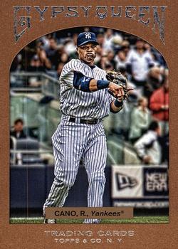 2011 Topps Gypsy Queen - Framed Paper #88 Robinson Cano Front