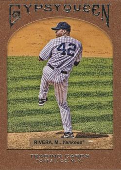 2011 Topps Gypsy Queen - Framed Paper #92 Mariano Rivera Front
