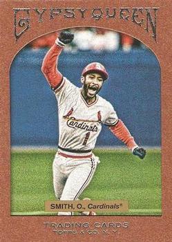 2011 Topps Gypsy Queen - Framed Paper #99 Ozzie Smith Front