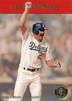 1995 SP Championship - Classic Performances #CP3 Kirk Gibson Front