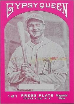 2011 Topps Gypsy Queen - Framed Printing Plate Magenta #53 Jimmie Foxx Front