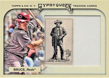 2011 Topps Gypsy Queen - Framed Stamp #324 Jay Bruce Front