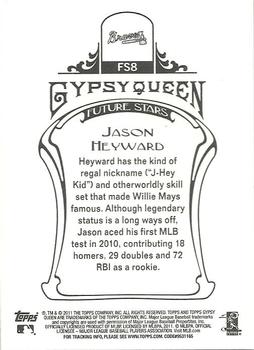 2011 Topps Gypsy Queen - Future Stars #FS8 Jason Heyward Back