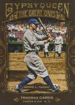2011 Topps Gypsy Queen - Great Ones #GO13 Lou Gehrig Front