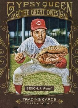2011 Topps Gypsy Queen - Great Ones #GO12 Johnny Bench Front