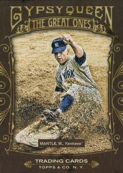 2011 Topps Gypsy Queen - Great Ones #GO15 Mickey Mantle Front
