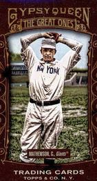 2011 Topps Gypsy Queen - Great Ones Mini #GO5 Christy Mathewson Front