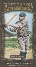 2011 Topps Gypsy Queen - Great Ones Mini #GO28 Babe Ruth Front